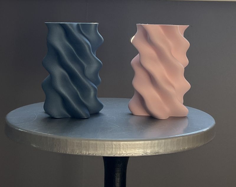 Vase 3 – Organisk PLA-vase