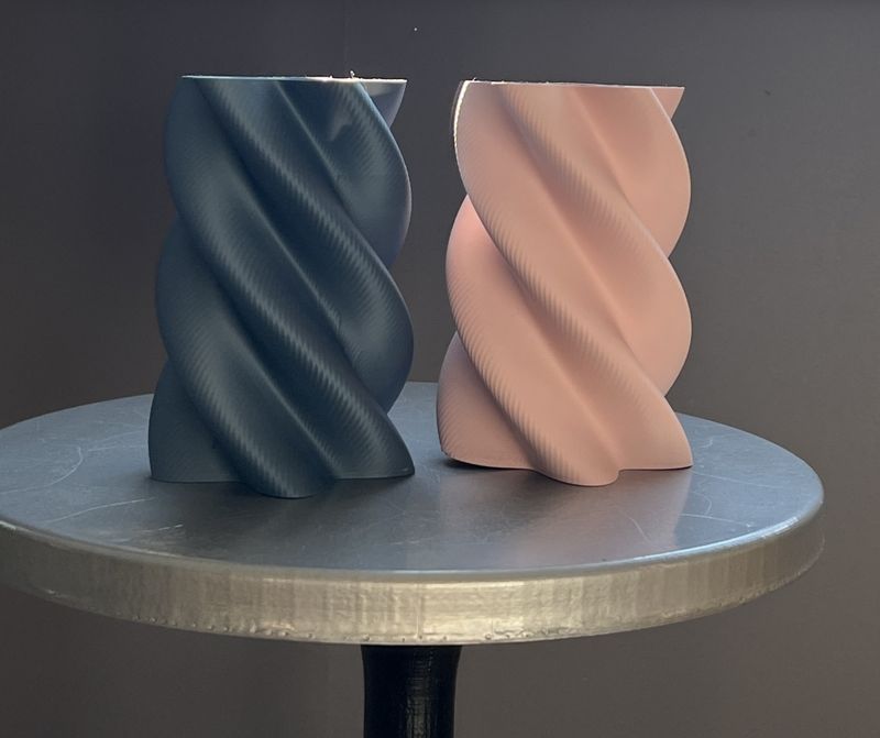 Vase 2 – Moderne 3D-printet vase