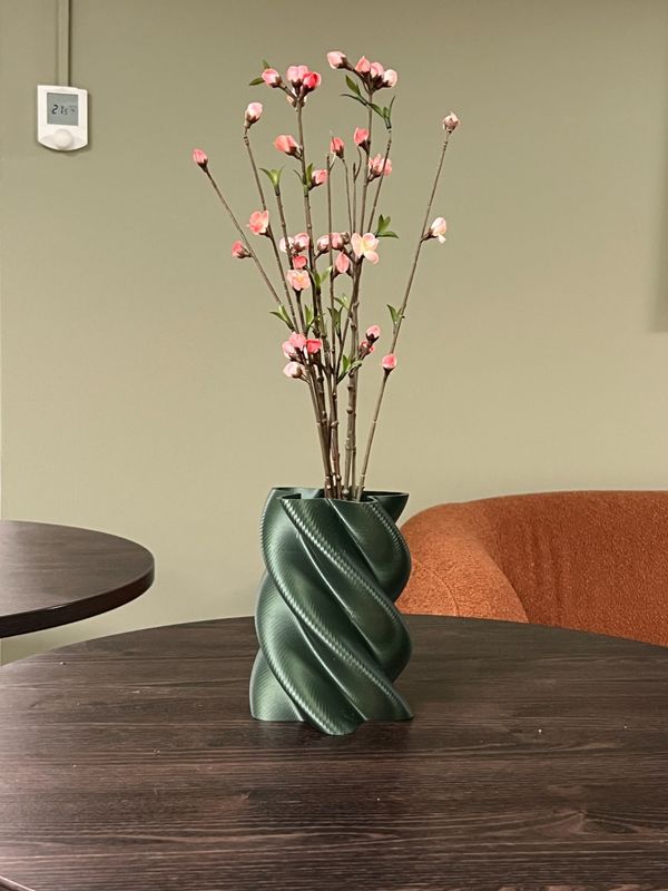 Vase 2 – Moderne 3D-printet vase