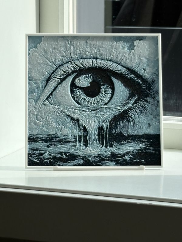 Veggkunst: Eye of The Storm